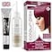 Smart Beauty Plum Hair Dye Permanent with Plex Antibreakage Technology Cream Form Vegan PPD Free For Light to Middark Brown Hair