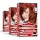 REVLON Revlon ColorSilk with Bond Repair Complex Auburn Permanent Hair Color 100 Gray Coverage Ammonia Free Hair Dye Vegan Keratin 42 Medium Auburn Pack of 3