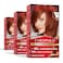 REVLON Revlon ColorSilk with Bond Repair Complex Auburn Permanent Hair Color 100 Gray Coverage Ammonia Free Hair Dye Vegan Keratin 42 Medium Auburn Pack of 3