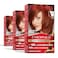 REVLON Revlon ColorSilk with Bond Repair Complex Auburn Permanent Hair Color 100 Gray Coverage Ammonia Free Hair Dye Vegan Keratin 42 Medium Auburn Pack of 3