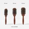 EVO Evo Hank Ceramic Vented Brush Blow Drying Hair Brush for Professional Styling Quick Drying Volumizing Smoothing 43mm