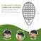 KOUPA Magic Silicone Curly Hair Brush One Piece Twist Curl Comb for Afro Curls Washable Hair Tool for Men Women Grey 1 Piece