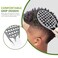 KOUPA Magic Silicone Curly Hair Brush One Piece Twist Curl Comb for Afro Curls Washable Hair Tool for Men Women Grey 1 Piece