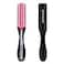 Denman Curly Hair Brush D14 Black 5 Row Styling Brush for Detangling Separating Shaping and Defining Curls Fringes Bangs For Women and Men
