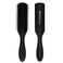Denman Jack Dean by Curly Hair Brush D3 All Black 7 Row Styling Brush for Detangling Separating Shaping and Defining Curls For Women and Men