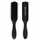 Denman Jack Dean by Curly Hair Brush D3 All Black 7 Row Styling Brush for Detangling Separating Shaping and Defining Curls For Women and Men