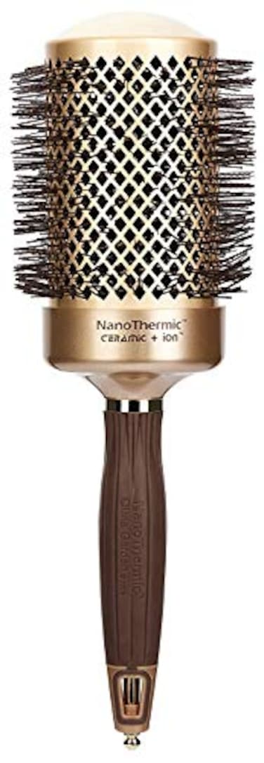 Olivia Garden NanoThermic Ceramic Ion Round Thermal Hair Brush Not Electrical Professional Blowout Brush for Normal to Thick Hair NT64 2 34
