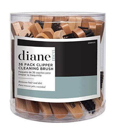 Diane DBB023 Hair Clipper Cleaner Brush 36 Pack