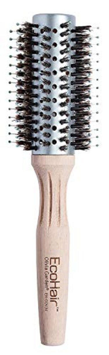 Olivia Garden EcoHair Combo Vent Round Bamboo Hair Brush EHCOV34 2 58
