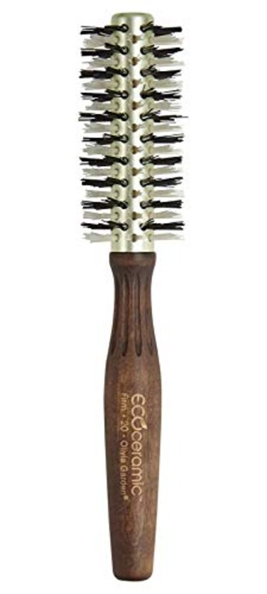 Olivia Garden Ecoceramic Firm Bristles Round Thermal Hair Brush 1 34