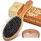 BLACK EGG Boar Bristle Brush for WetDry Hair Smoothing Massaging Detangling Reduce Frizz Restore Shine Bamboo Brush for Women Men Kids