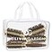 Olivia Garden NanoThermic Ceramic Ion Round Thermal Hair Brush Not Electrical Professional Blowout Brush for Normal to Thick Hair NTDL01 4 Piece
