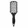 Yingbtr Vented Curl Defining Brush Detangling ClumpForming Styling Brush for Wavy Curly Coily Hair WetDry AntiFrizz Rounded Tips NonSlip Handle Black