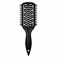 Yingbtr Vented Curl Defining Brush Detangling ClumpForming Styling Brush for Wavy Curly Coily Hair WetDry AntiFrizz Rounded Tips NonSlip Handle Black