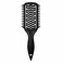 Yingbtr Vented Curl Defining Brush Detangling ClumpForming Styling Brush for Wavy Curly Coily Hair WetDry AntiFrizz Rounded Tips NonSlip Handle Black