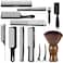 SALON SILK SALONSILK 13PCS Hair Cutting Shaving Brush and Comb Set Professional Barber Combs for Hair Stylist Premium Grade Barber Brush Neck Duster Fading Comb Barber Clipper Comb