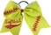 Infinity Collection Softball Hair Bow 65 Cheer Bow Hair Accessory Perfect Softball Player Gift Red Stitch