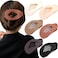 Atoden Large Flat Round Hair Clips Oval Claw Clips for Thick Medium Thin Hair 6Pcs Non Slip Strong Hold Barrettes Duckbill Accessories for Women Girls Matte Solid Neutral Color