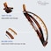 Parcelona French Plain Oval Large Tortoise Shell Ponytail Holder Non Metal Hair Clip Barrette Shell