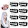 Vodolo Chunni Clips with Safety Pins8 PCS Strong Chunni Grip Dupatta Setting Clips Indian for Woman Black