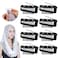 Vodolo Chunni Clips with Safety Pins8 PCS Strong Chunni Grip Dupatta Setting Clips Indian for Woman Black