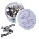 Curly Girl 50 Double Prong Root Lifting Hair Clips for Adding Volume to Curly Hair