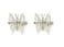 Cafurty 2PCS Silver Butterfly Hair Clips Moving Wings Butterfly Clips Moving Wings Hair Clips Silver