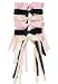 LFOUVRE Hair Bows for Women Pink Black Beige