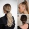 AOZUO 4Pcs Black Hair Bracelet Metal Elastic Hair Bands Ponytail Holder Hairs Accessories Elastic Rubber Hairband Haircuffs for Thick Thin Curly Trendy Gold Bead Jewelry GiftBlack