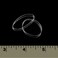 ElasticU Hair Elastics STRONG REUSEABLE Clear Premium 40mm Wide Pack of 16 by