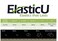 ElasticU Hair Elastics STRONG REUSEABLE Clear Premium 40mm Wide Pack of 16 by