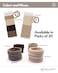 Heliums Soft Hair Ties No Damage Seamless Nylon Fabric Bands Stretchy Ponytail Holders for Thin Thick Hair 15 Inch Dark Brown 20 Pack