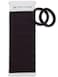 Heliums Soft Hair Ties No Damage Seamless Nylon Fabric Bands Stretchy Ponytail Holders for Thin Thick Hair 15 Inch Dark Brown 20 Pack