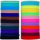 EBOOT 69 Pieces 3mm Multicolor Elastic Hair Band No Metal Elastics Soft