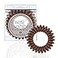 invisibobble Power Traceless Spiral Hair Ties 3 Pack Pretzel Brown Strong Elastic Grip Coil Hair Accessories for Active Women No Kink Non Soaking Gentle for Girls Teens and Thick Hair