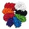 Scunci Ruffle Ponytailers Bright Colors 8Count per Pack 1Pack
