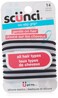 Scunci NoSlip Grip The Evolution Hair Ties Black 14 ea