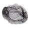 WeKen Pack of 100pcs Hair Nets Invisible Elastic Edge Mesh 50cm 20 Black