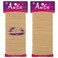 AwEx Strong Blonde Hair Ties 72 PCS 4 mm Regular Loop Gold Hair Bands No Metal Hair Elastics No Pull Ponytail Holder