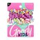 GOODY Goody Ouchless Hair Scrunchie 3 Count Purple Rainbow Help Keep Hairs In Place Hair Accessories