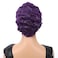 Sheila Beauty Short Wigs for Black Women Purple Finger Wave Wig Pixie Cut Curly Wavy Synthetic Hair