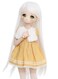 Linfairy Wig only 89 inch 13 BJD Doll Hair SD DZ DD DOD LUTS Long Straight Wig White