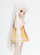 Linfairy Wig only 89 inch 13 BJD Doll Hair SD DZ DD DOD LUTS Long Straight Wig White