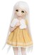 Linfairy Wig only 89 inch 13 BJD Doll Hair SD DZ DD DOD LUTS Long Straight Wig White