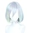 Linfairy Short Bob Harajuku Cosplay Wig Halloween Costume Diamond Wig for Women