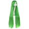 MapofBeauty 40 100cm Anime Costume Long Straight Cosplay Wig Party Wig Fluorescent Green