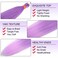 DAN NING Ombre Romantic Purple Braiding Hair Pre Stretched 30 Inch 3 Packs Synthetic Fiber Yaki Texture PreFeathered Box Braid Extensions