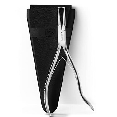 Suvorna Microlinks hair extension pliers Hair Extension Tool Plier for Micro link Micro Ring Feather Extension Beads Opener Removal Tool Kit Steel Professional Hair Loop Styling Tool