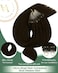 Ugeat Micro Loop Hair Extensions Human Hair Brown Micro Ring Hair Extensions Chocolate Brown Remy Human Hair Can Be Straightened or Curled Easily 16 Inch 50G 50S