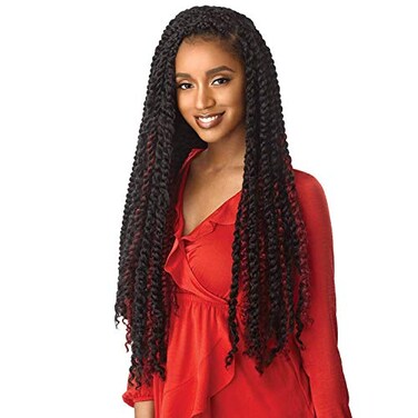 x-pression MULTI PACK DEALS Outre Crochet Braids XPression Twisted Up Passion Bohemian Curl 24 5PACK 1B